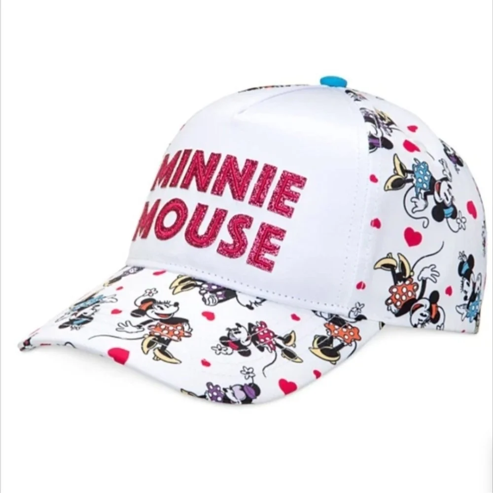 Disney Parks Minnie Mouse Baseball Cap Hat for Juniors size 54-57 cm